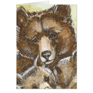 Mother Bear and Cubs