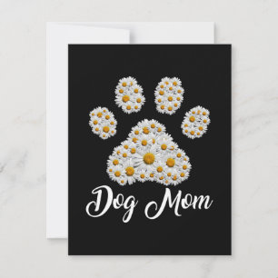 Mother Best Dog Mom Ever Birthday Card