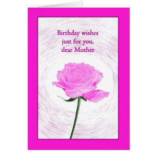 Mother Birthday Beautiful Pink Rose