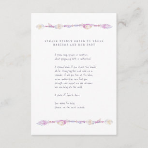 Mother Blessing Enclosure Card
