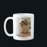 Mother Bride Two Photo Keepsake Sentimental Custom Coffee Mug<br><div class="desc">This mother of the bride mug features two photos with "mother of the bride" text below. Customizable with your photos and text. A meaningful way to thank mom or give her something she'll actually use every morning while remembering your big day.</div>