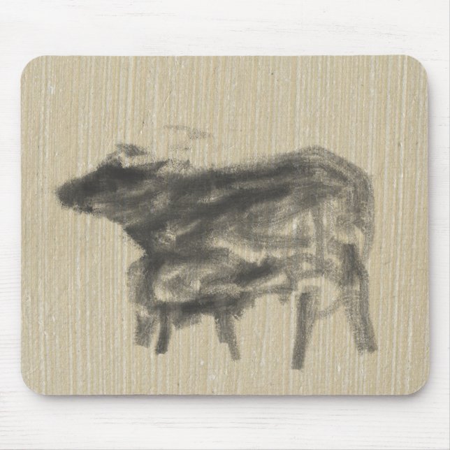 Mother Buffalo and her cub Chinese Ox Year MP Mouse Pad (Front)