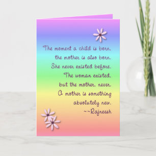 Mother Child Mother's Day Card