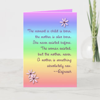 Mother Child Mother's Day Card