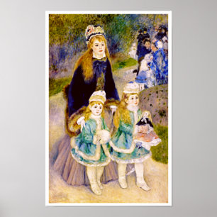 Mother & Children by Renoir Poster
