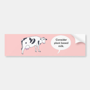 Mother Cow, Consider plant based milk, stickers