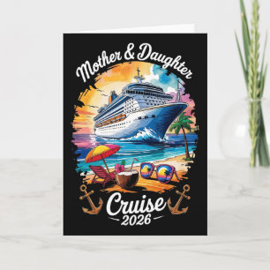 Mother Daughter Cruise 2026 Vacation Trip Matching Card