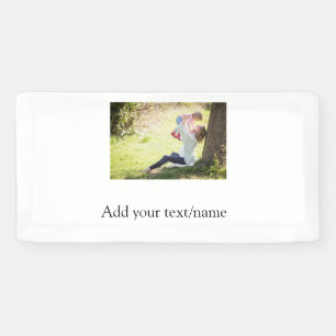 Mother daughter family photo add name picture text banner