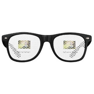Mother daughter family photo add name picture text retro sunglasses