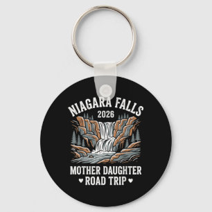 Mother Daughter Niagara Falls Road Trip 2026 Keychain