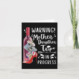 Mother Daughter Trip 2025 Family Mom Matching Vaca Card