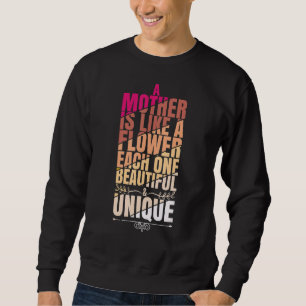 Mother Day Heart Beautiful Quotes And Saying For M Sweatshirt
