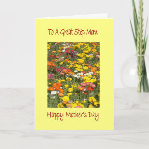 Mother Day Step Mom Card