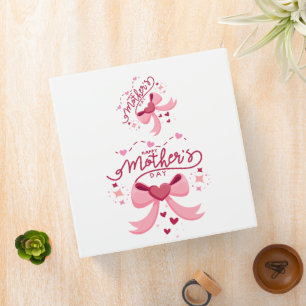 Mother Day Trendy Designed Apron Binder