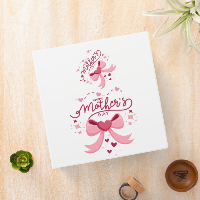 Mother Day Trendy Designed Apron Binder (In Situ)