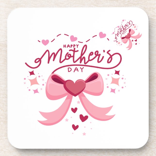 Mother Day Trendy Designed Apron Coaster (Front)