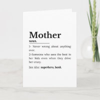 Mother Definition Funny Mom Quote