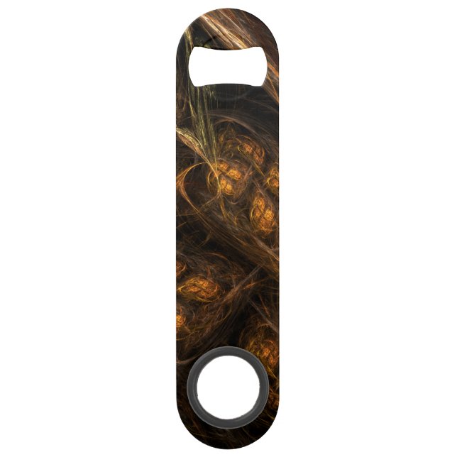 Mother Earth Abstract Art Bar Key (Front)
