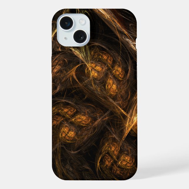 Mother Earth Abstract Art iPhone Case (Back)