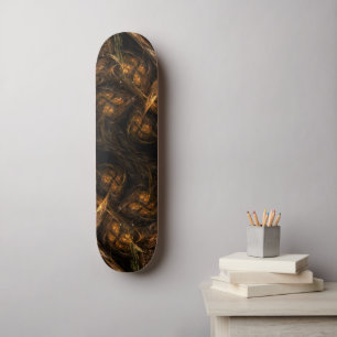 Mother Earth Abstract Art Skateboard
