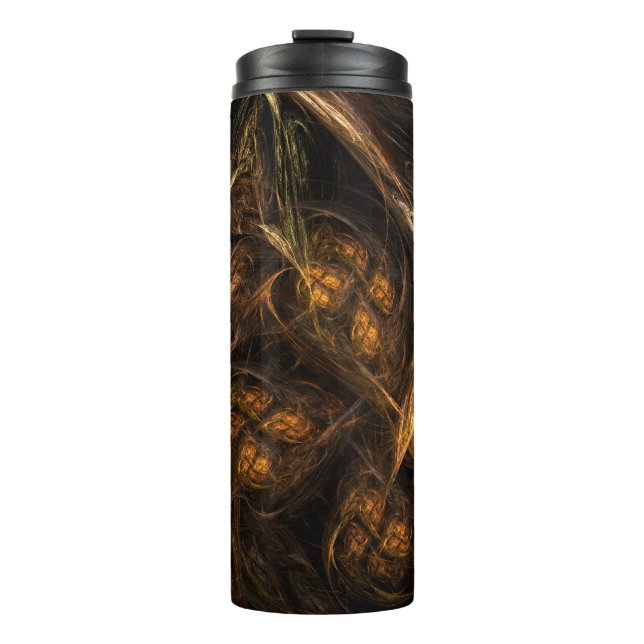 Mother Earth Abstract Art Thermal Tumbler (Front)