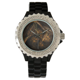 Mother Earth Abstract Art Watch