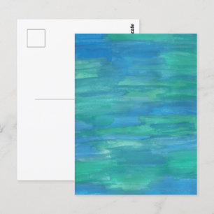 Mother Earth Abstract Postcard