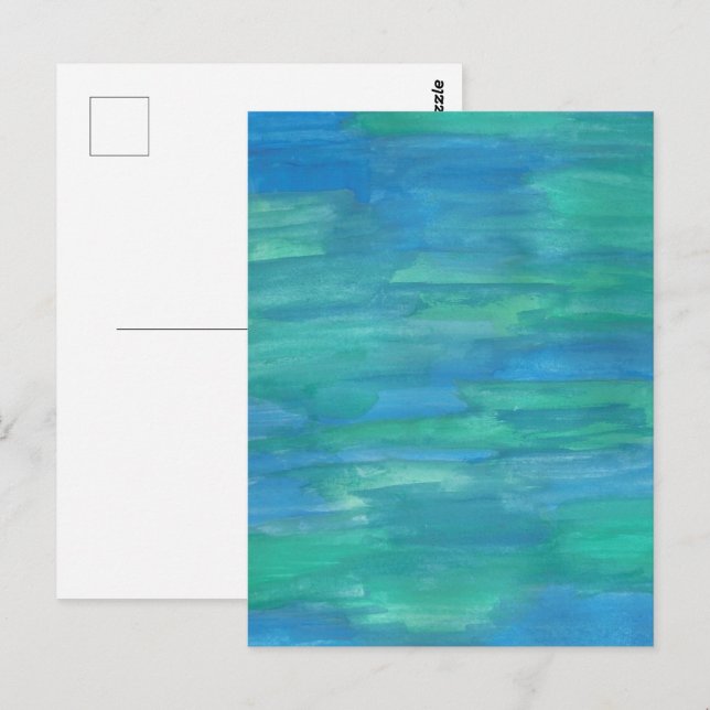 Mother Earth Abstract  Postcard (Front/Back)