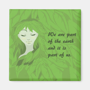 Mother Earth (Asleep) Magnet