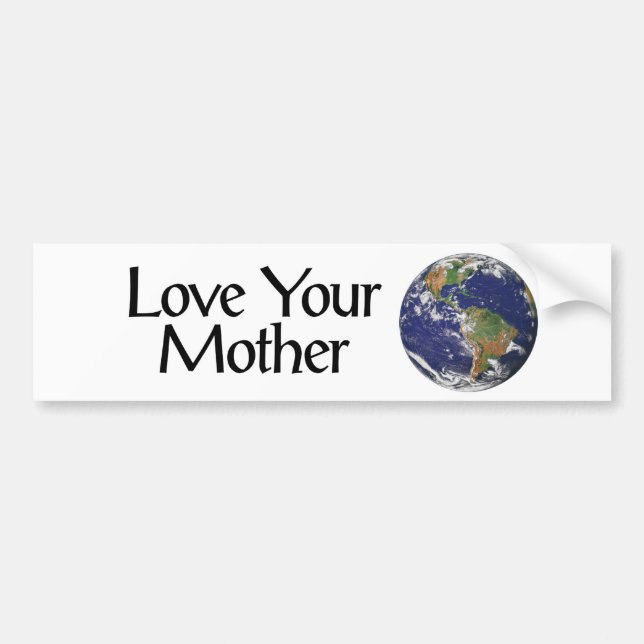 Mother Earth Bumper Sticker (Front)