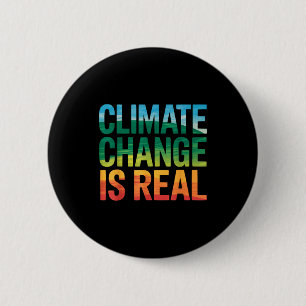 Mother earth environmentalist climate change earth 2 inch round button