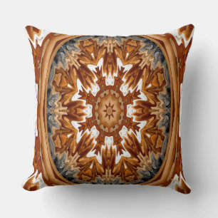 Mother Earth in Autumn...... Throw Pillow