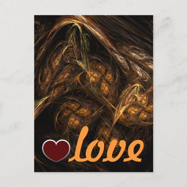 Mother Earth Love Postcard (Front)