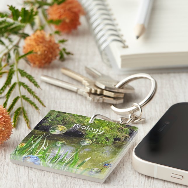 Mother Earth Magnet Keychain (Creator Uploaded)