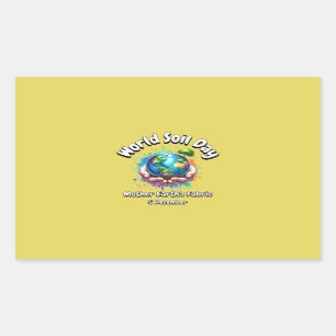 Mother Earth's Fabric.  World Soil Day  Sticker