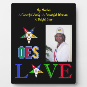 Mother Eastern Star Photo Plaque