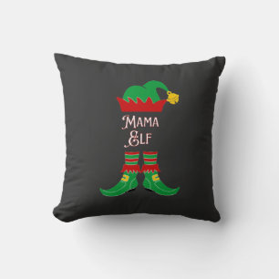 Mother Elf  Throw Pillow