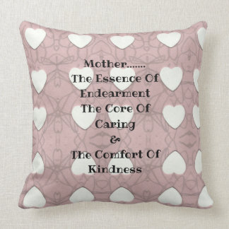 Mother Endearment Throw Pillow