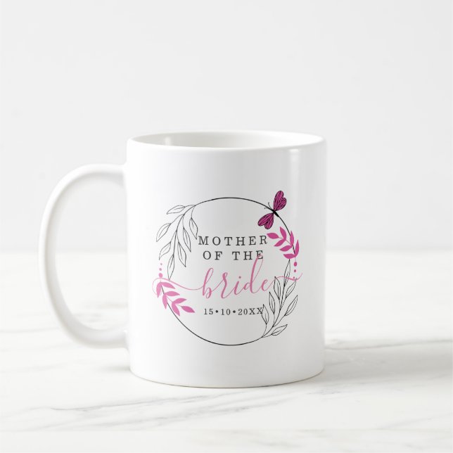 Mother/Father of the Bride Coffee Mug (Left)