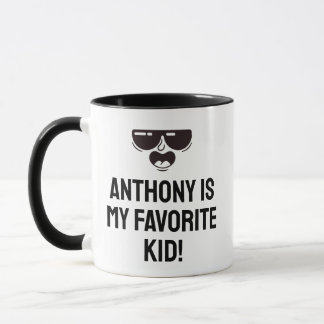 Mother/Father's Day Favourite Kid Custom Name Mug