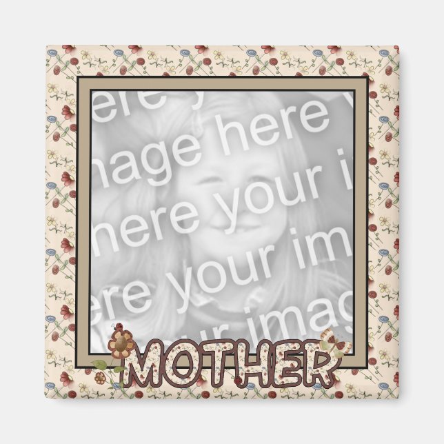 "Mother" Fridge Magnet (Front)