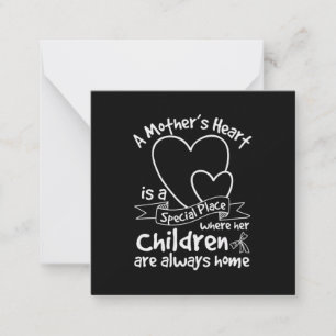 Mother Gift A Mother's Heart Card