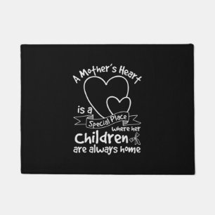 Mother Gift A Mother's Heart Doormat