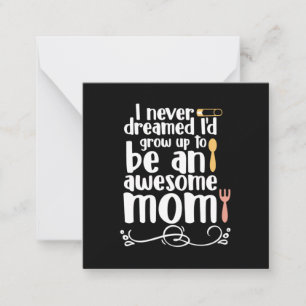 Mother Gift An Awesome Mom Card