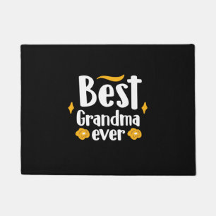 Mother Gift Best Grandma Ever Doormat