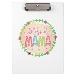 Mother Gift Blessed Mother Clipboard