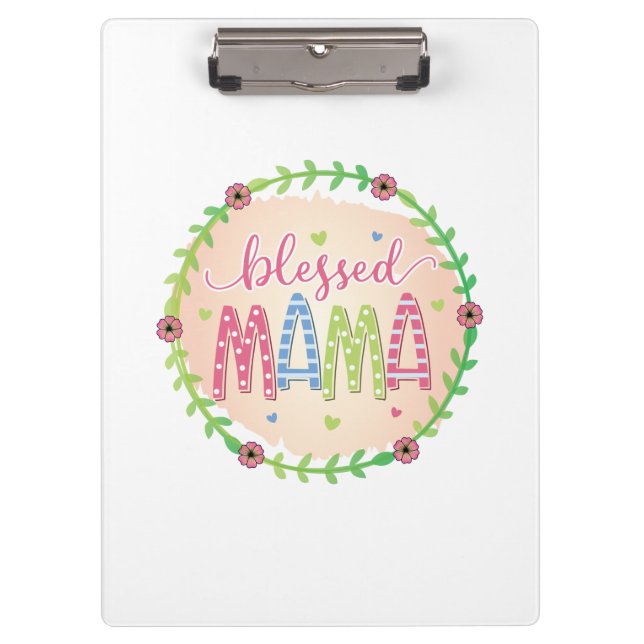 Mother Gift Blessed Mother Clipboard (Front)