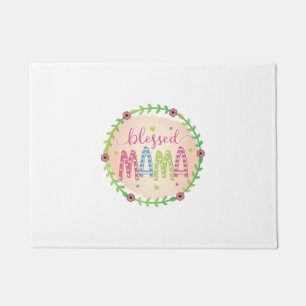 Mother Gift Blessed Mother Doormat