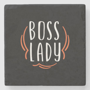 Mother Gift Boss Lady Stone Coaster