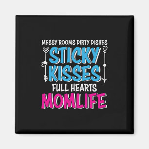 Mother Gift Full Hearts Mom Life Magnet